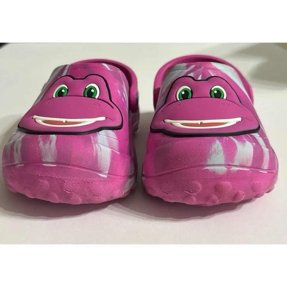 Barney Sandals (sz. 7/8) 90s Barney the Purple Dinosaur